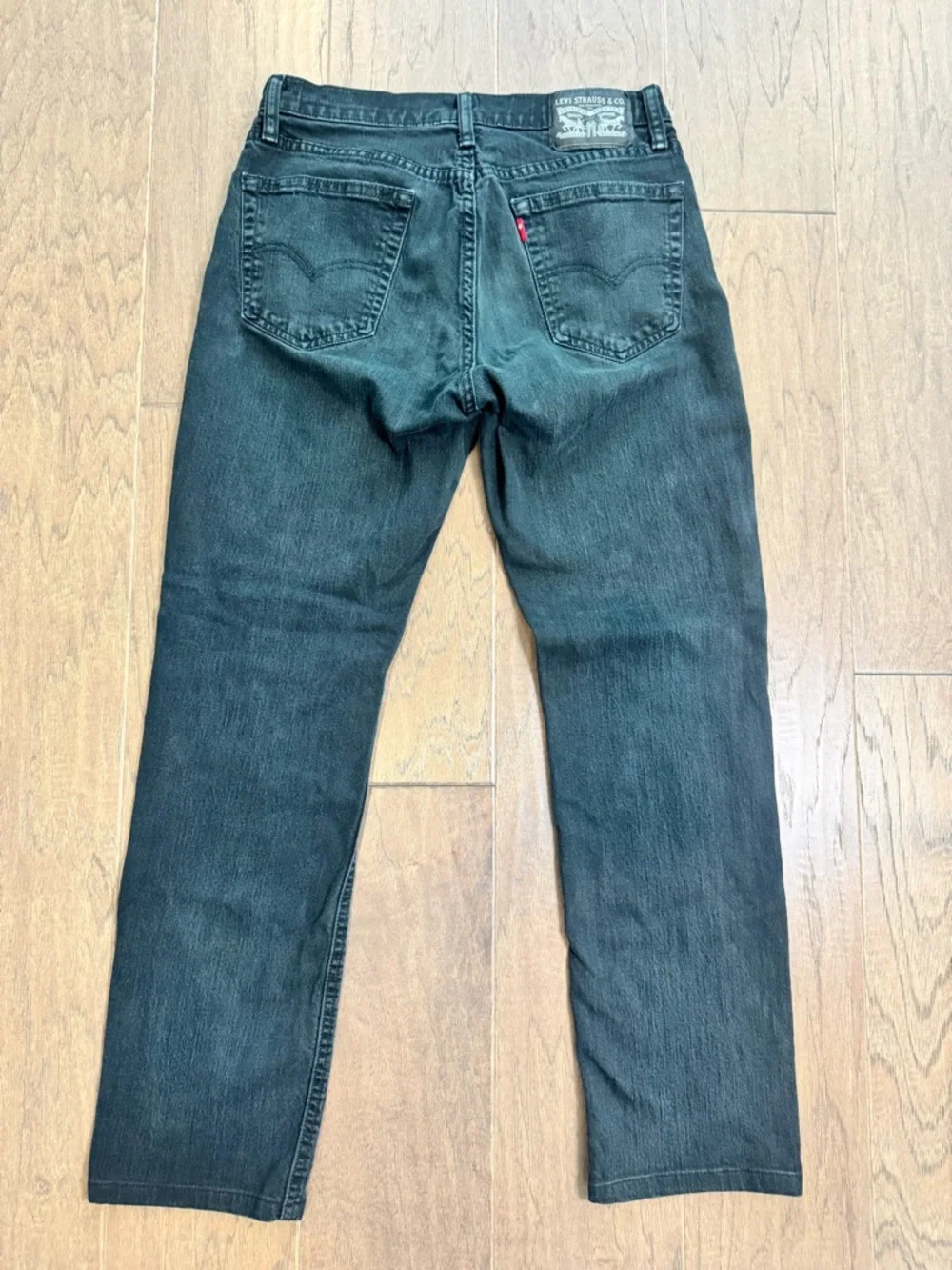 Levi's Men's Black Straight Leg Jeans 29/32